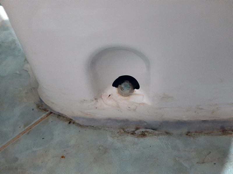 Scaun WC spart de instalator